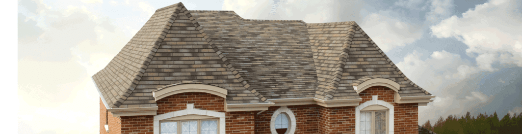 The house with Tab shingles in Aurora ON